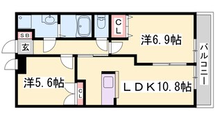 サンハイツⅠの物件間取画像